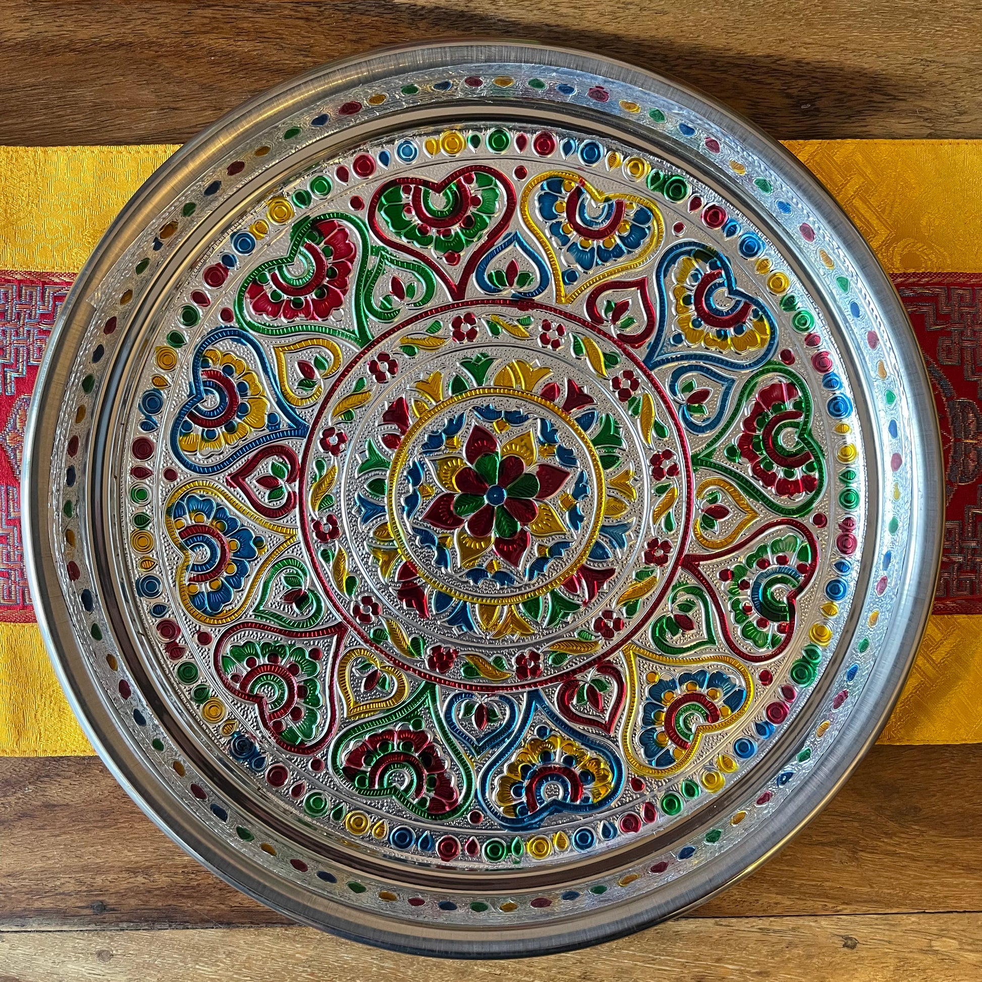 Mandala Offering Tray | Buddhist offering tray
