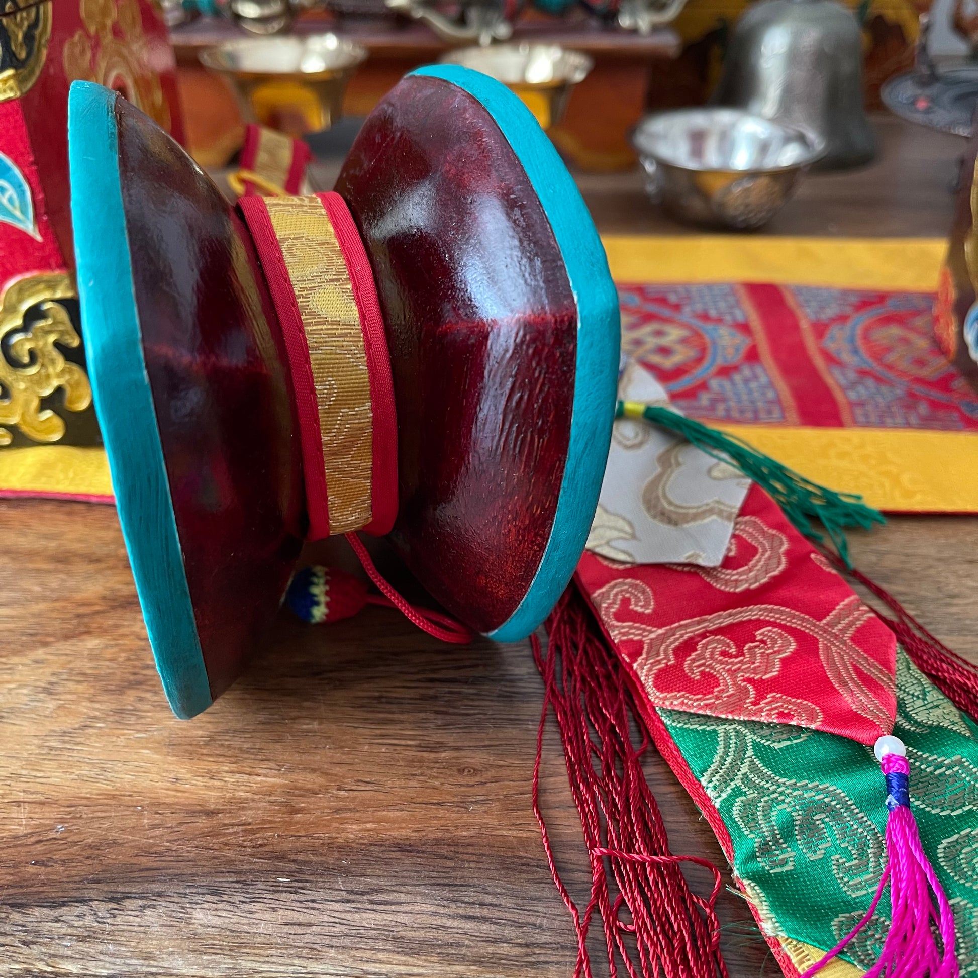 Tibetan Chod Damaru Tibetan Musical Instruments Chod – The Buddha Buddha