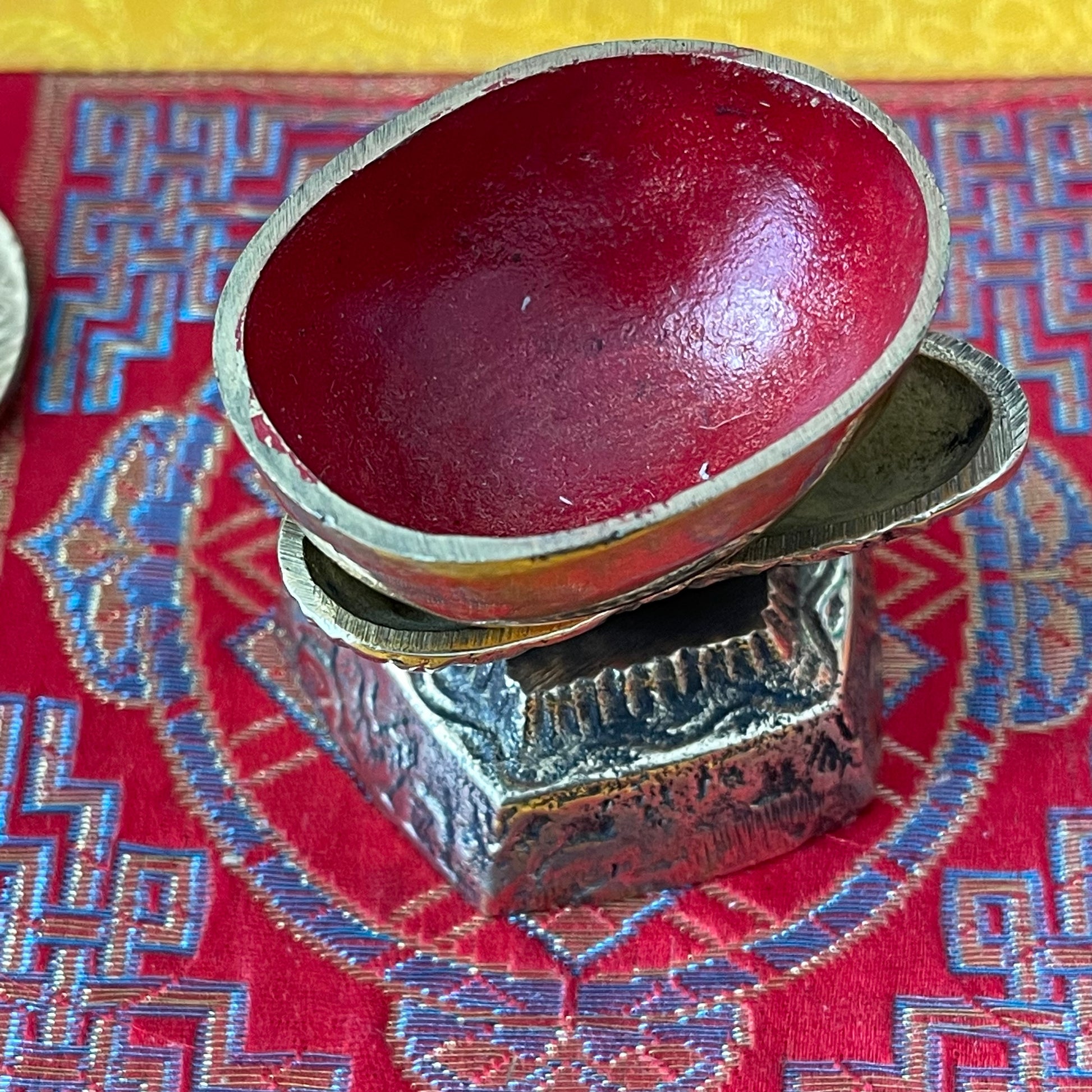Kapala Buddhist Ritual Kapala set 8.5 cm  | Buddha Buddha Brass kapala