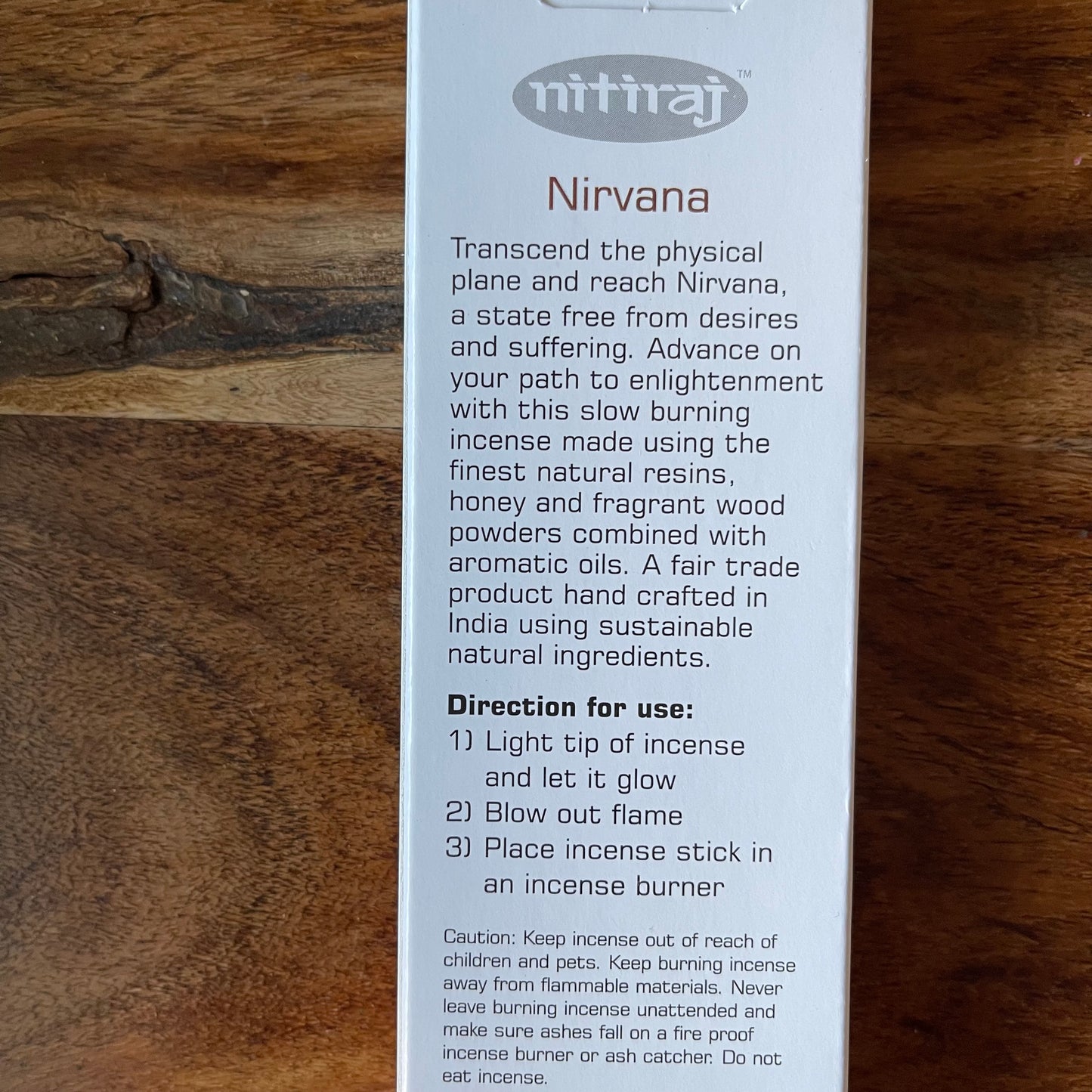 Nitiraj platinum Incense sticks Nirvana