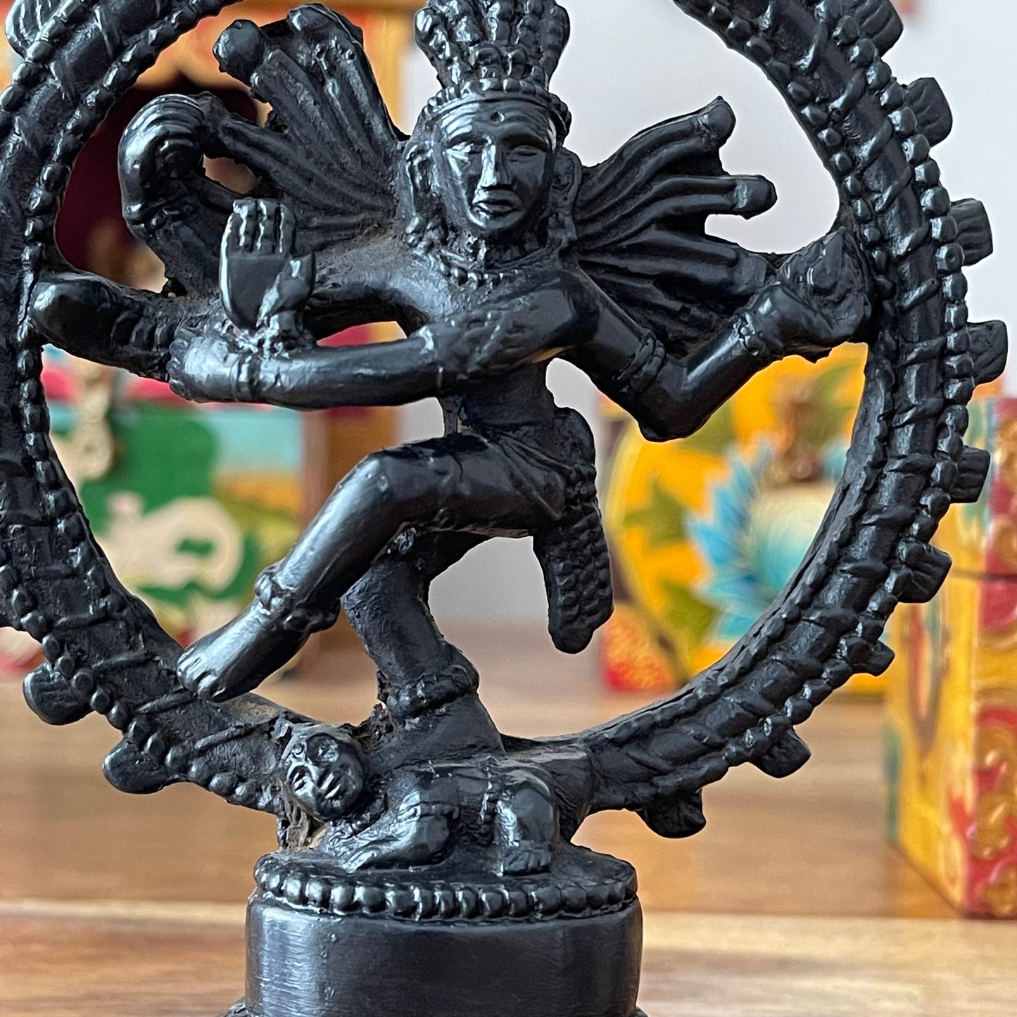 Shiva Nataraja Resin Statue 14 cm