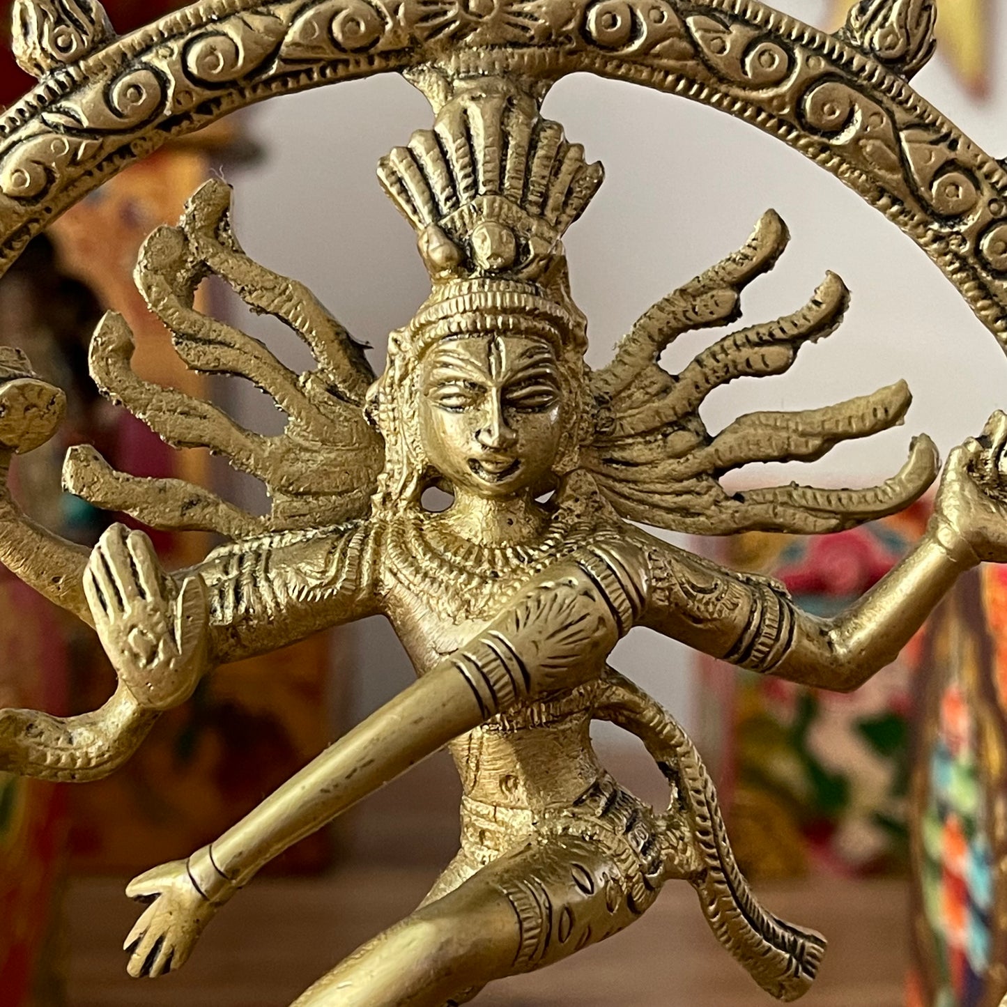 Shiva Nataraja Brass  Statue 16 cm