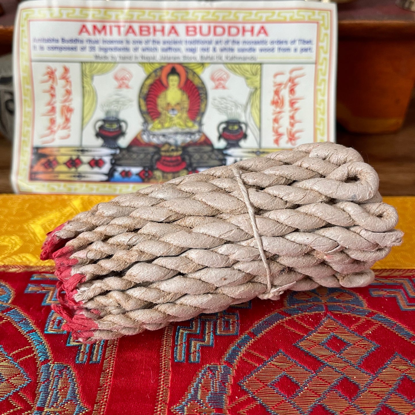 Amitabha Buddha Rope Incense | Tibetan Buddhist Rope Incense