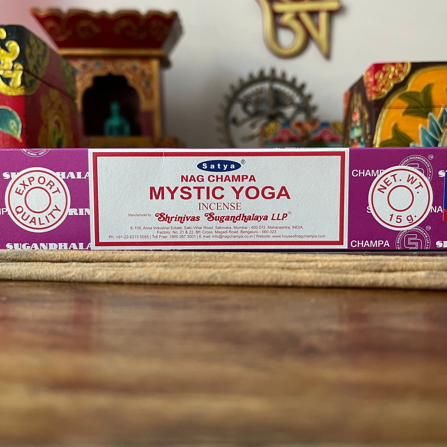 Satya Mystic Yoga  Incense