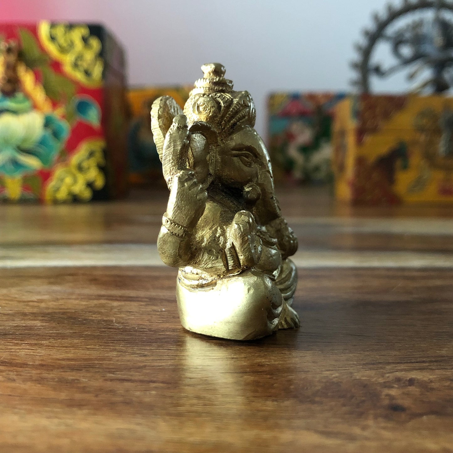 Ganesh miniature  brass Statue 5cm