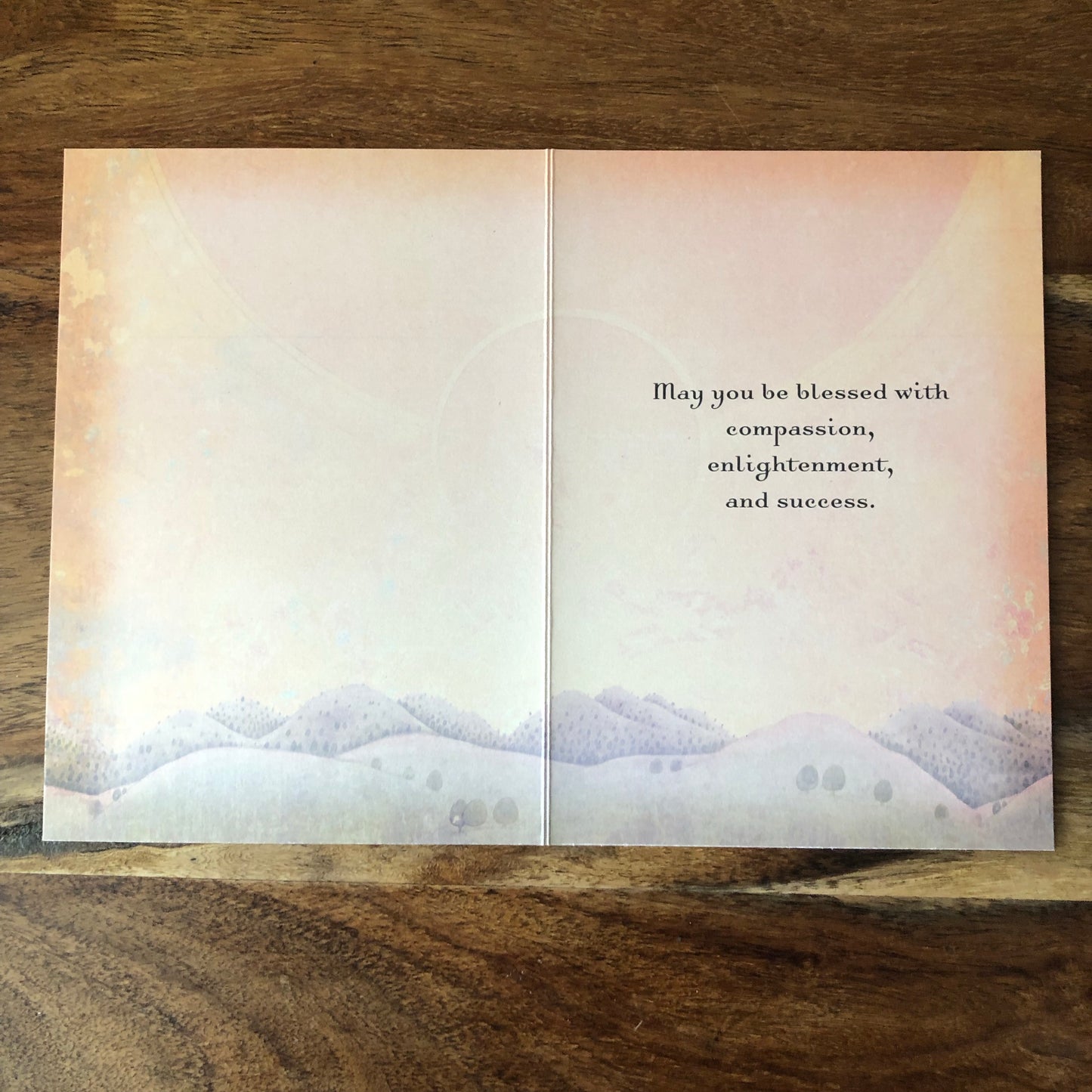 Tree free Tara's Blessing Encouragement Card