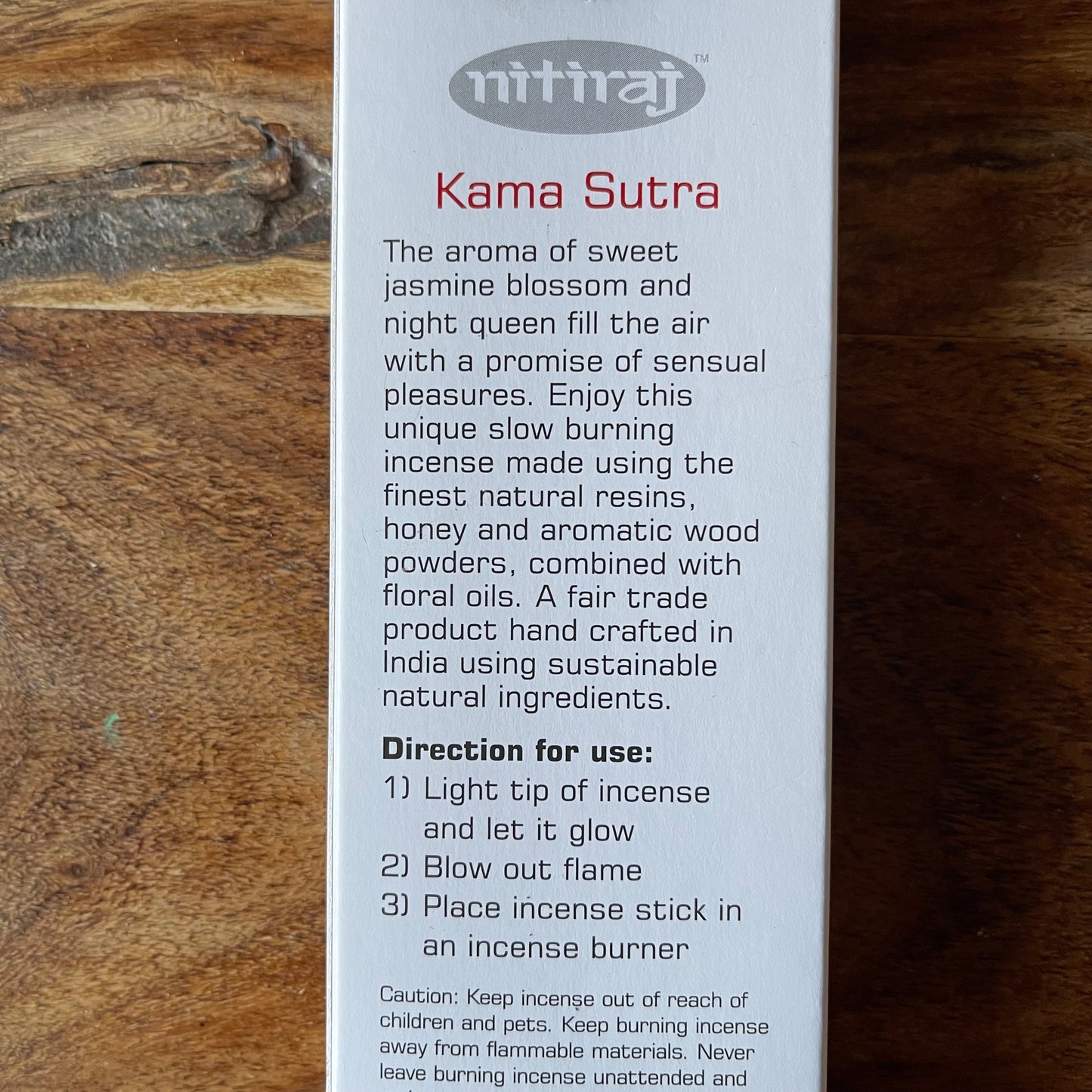 Nitiraj platinum Incense sticks Kama Sutra