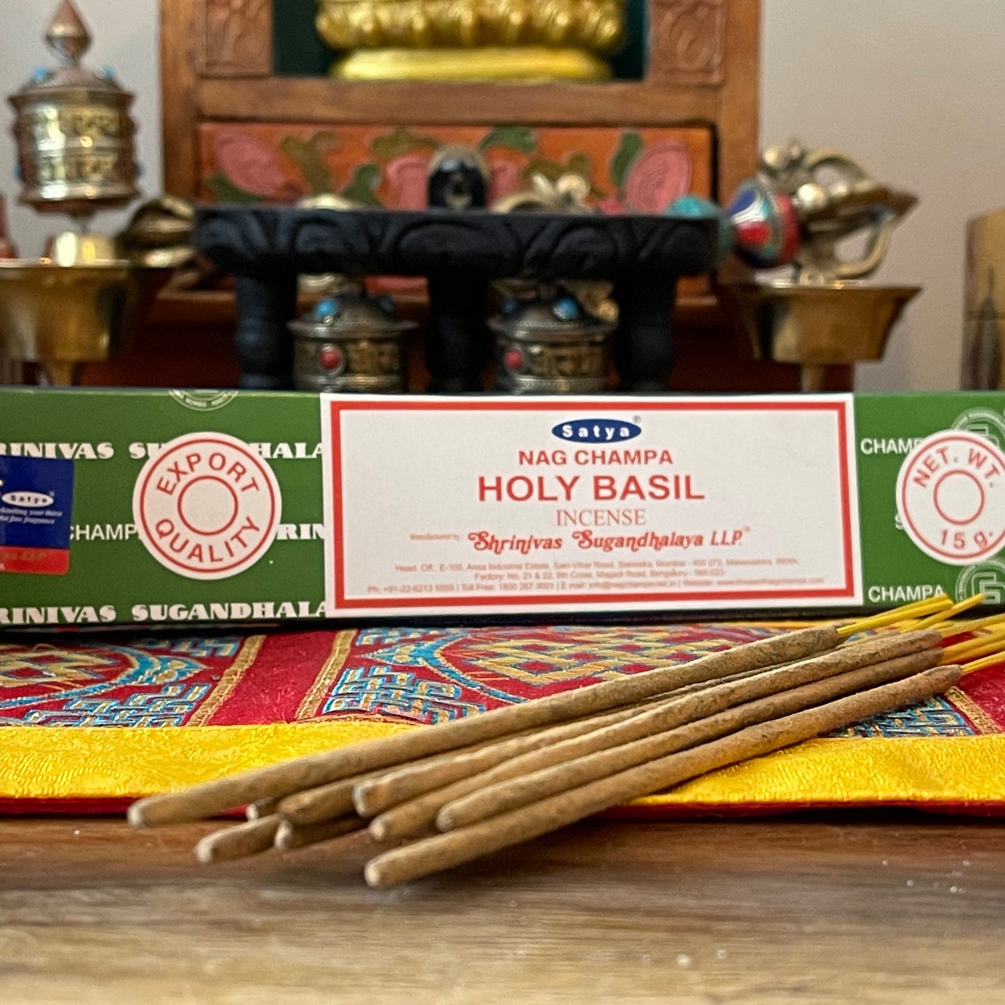 Satya Nag Champa Holy Basil Incense Sticks