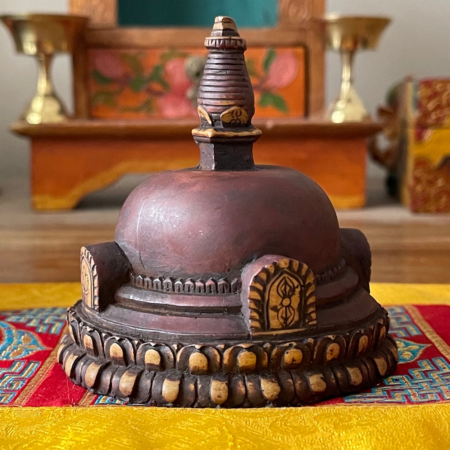 Resin Boudhanath Stupa | Buddhist statues from Nepal