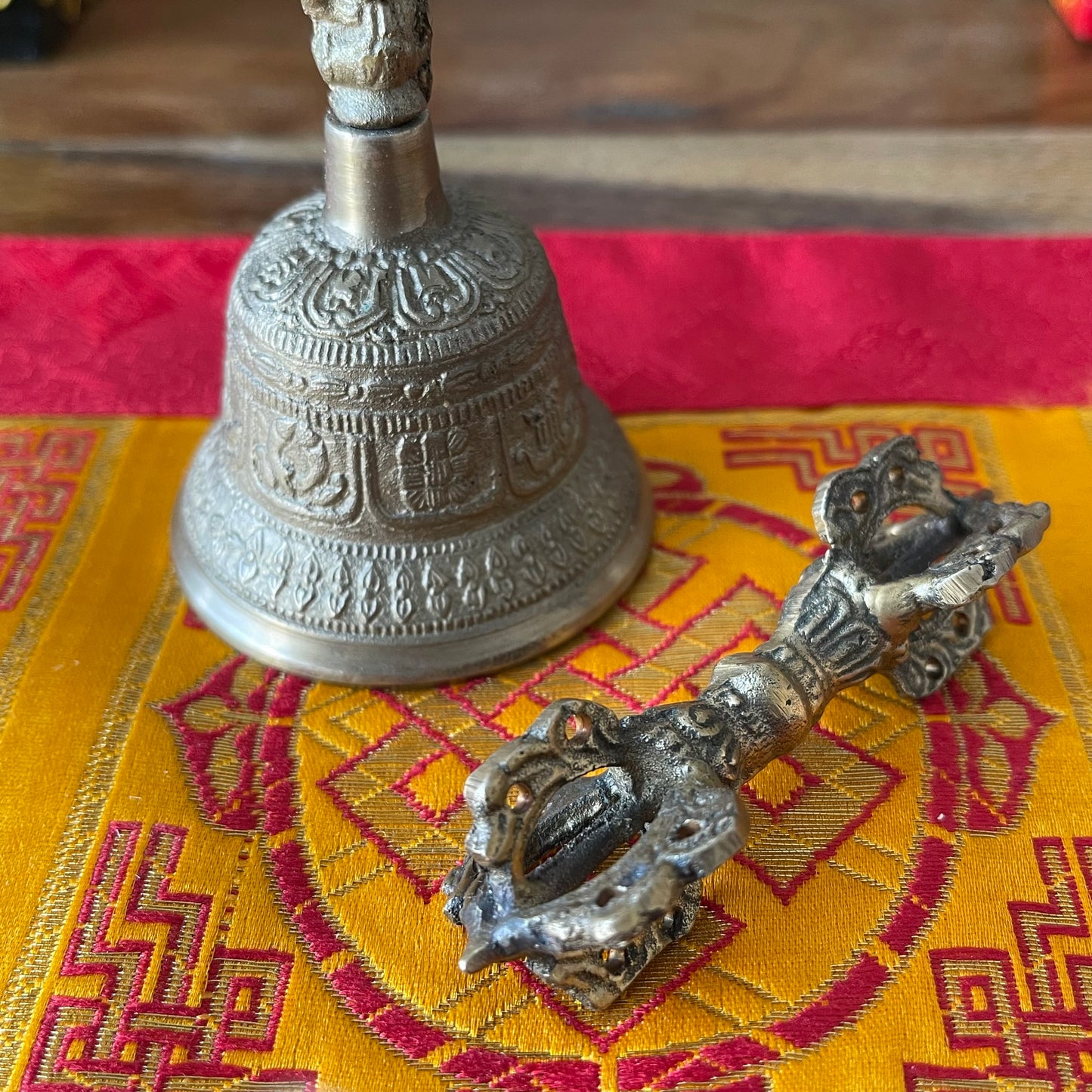 Nepalese Ghanta Bell and Dorje 11cm