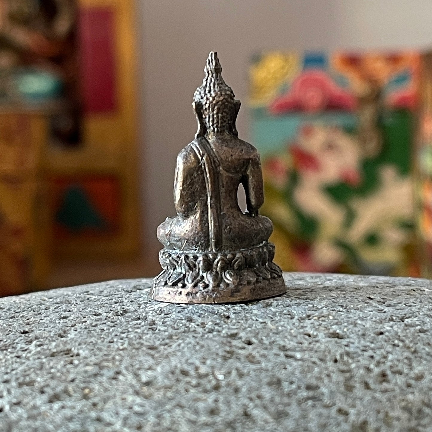 Mini Brass Buddha Statue 3 cm