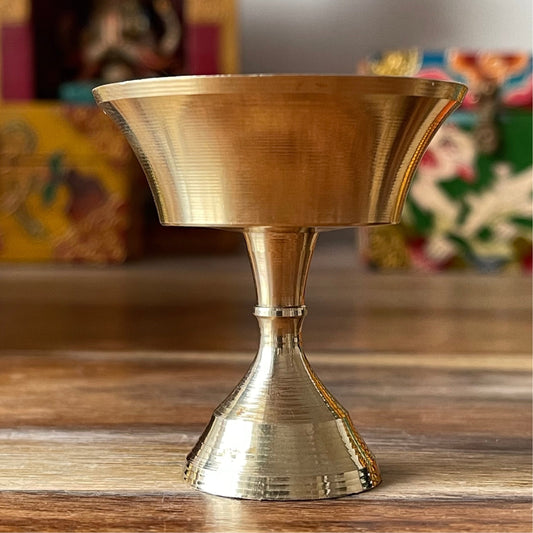 Brass Tibetan Butter Lamp 6 cm